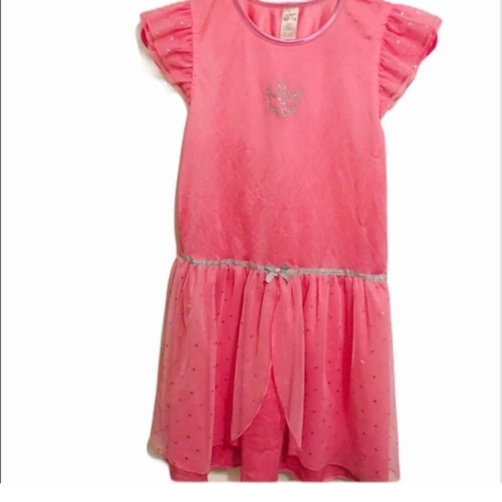 Carter's Pink Sleeveless Dress - Picture 2 of 5